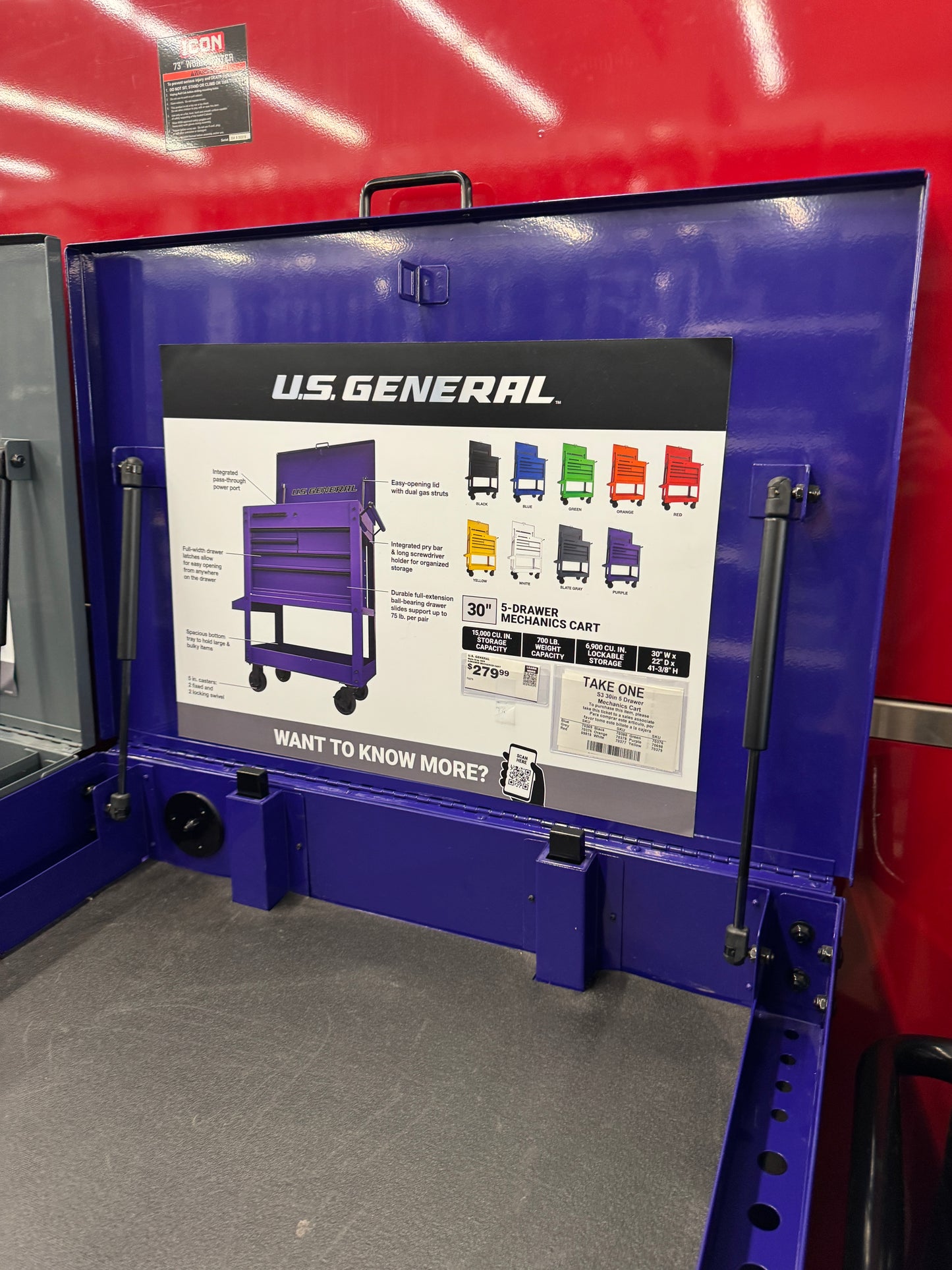 Series 3 Mechanics Cart (locks removed)